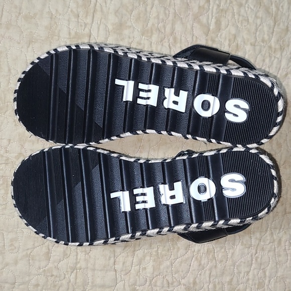 SOREL Cameron Flatform Wedge Sandals Size 9 - Picture 5 of 8